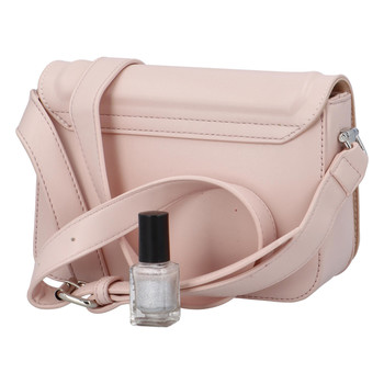 Dámska crossbody kabelka svetloružová - David Jones Shahram