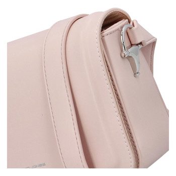 Dámska crossbody kabelka svetloružová - David Jones Shahram