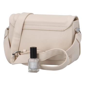 Dámska crossbody kabelka béžová - David Jones Shahram