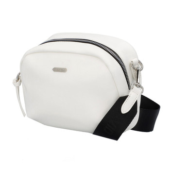 Malá dámska crossbody kabelka biela - David Jones Zabi