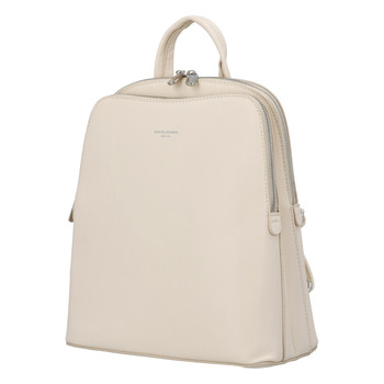 Dámsky mestský batoh svetlobéžový - David Jones Nicco