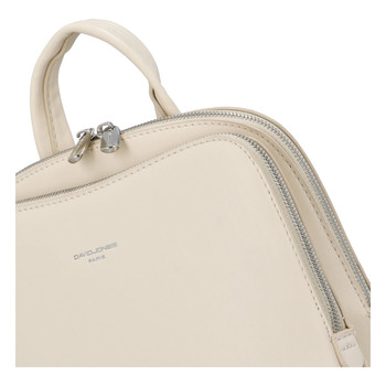 Dámsky mestský batoh svetlobéžový - David Jones Nicco