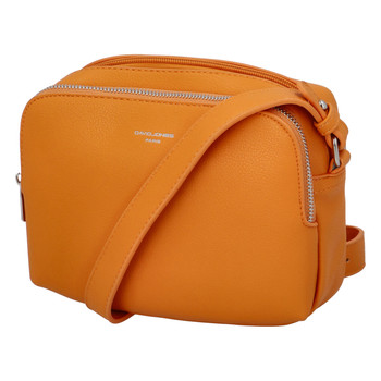 Dámska crossbody kabelka oranžová - David Jones Beatrio