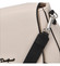 Malá dámska crossbody kabelka béžová - David Jones Andrica