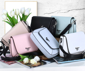 Malá dámska crossbody kabelka béžová - David Jones Andrica