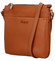 Dámska crossbody kabelka koňaková - David Jones Quali