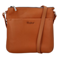 Dámska crossbody kabelka koňaková - David Jones Quali
