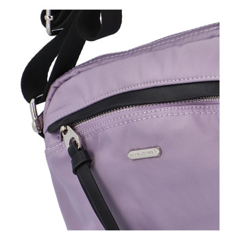 Malá dámska crossbody kabelky svetlofialová - David Jones Júlia