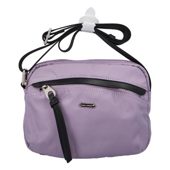 Malá dámska crossbody kabelky svetlofialová - David Jones Júlia