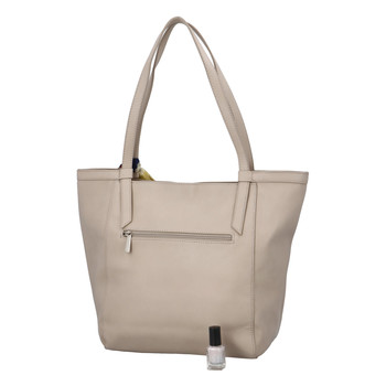 Veľká dámska kabelka cez plece sivá - David Jones Aditya