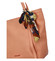 Veľká dámska kabelka cez plece oranžová - David Jones Aditya