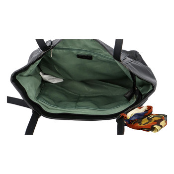 Veľká dámska kabelka cez plece čierna - David Jones Aditya