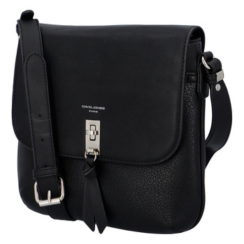 Dámska crossbody kabelka čierna - David Jones Khali