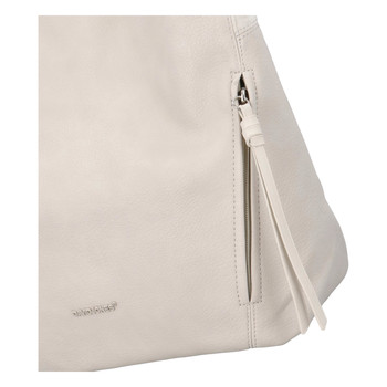 Veľká dámska kabelka svetlobéžová - David Jones Rimassa