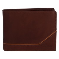Pánska kožená peňaženka hnedá - Delami Seum