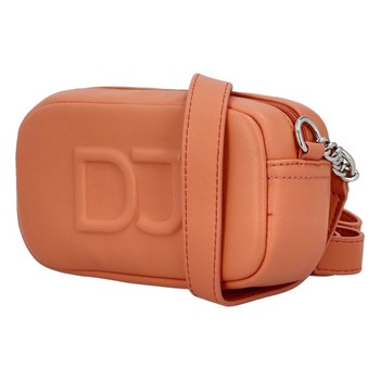 Malá dámska crossbody kabelka oranžová - David Jones SannJary