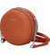 Dámska guľatá crossbody kabelka oranžová - David Jones Shabirre