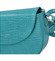 Dámska luxusná crossbody kabelka tyrkysová - David Jones Safiuly