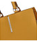 Dámska módna kabelka cez plece žltá - FLORA&CO Manan