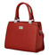Dámska elegantná kabelka do ruky červená - FLORA&CO Stanleily