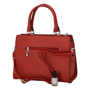 Dámska elegantná kabelka do ruky červená - FLORA&CO Stanleily
