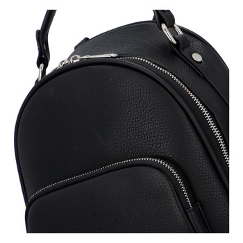 Dámsky módny batôžtek kabelka čierny - FLORA&CO Jante
