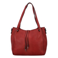 Dámska módna kabelka červená - FLORA&CO Pierryes