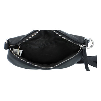 Dámska crossbody ľadvinka čierna - Paolo Bags Stanley