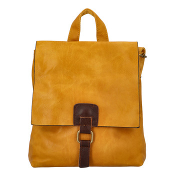 Dámsky batôžtek kabelka žltý - Paolo Bags Najibu