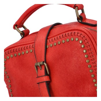 Dámska originálna kabelka červená - Paolo Bags Sami