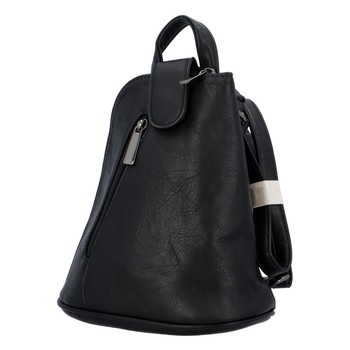Malý dámsky batôžtek kabelka čierny - Paolo Bags Conradine