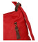 Veľká dámska kabelka cez plece červená - Paolo Bags Aruti