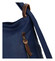 Veľká dámska kabelka cez rameno tmavo modrá - Paolo Bags Aruti