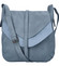Dámska módna kabelka cez plece modrá - Paolo Bags Aethiops