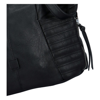 Dámska kabelka cez rameno čierna - Paolo Bags SaMi