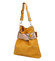 Luxusná dámska kabelka žlto zlatá - Paolo Bags Manue