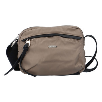 Malá dámska crossbody kabelky taupe - David Jones Júlia