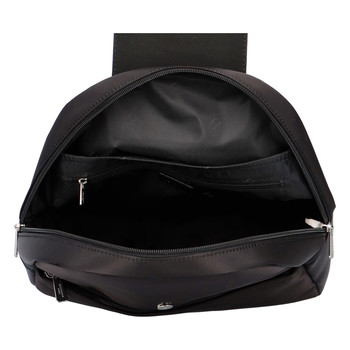 Dámsky moderný batoh čierny - Hexagona Nalle