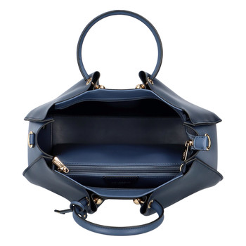 Dámska kabelka do ruky tmavomodrá - Hexagona Javida