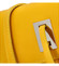 Dámska kožená crossbody kabelka žltá - ItalY Porta
