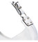 Dámska kožená kabelka biela - ItalY Inpelle