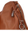 Veľká kožená dámska kabelka svetlohnedá - ItalY Celinda Mat
