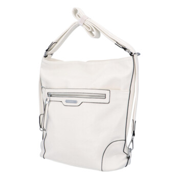 Dámsky kabelko/batoh biely - Romina & Co Bags Zilla