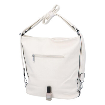 Dámsky kabelko/batoh biely - Romina & Co Bags Zilla