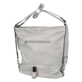 Dámsky kabelko/batoh šedý - Romina & Co Bags Zilla 1