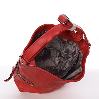 Dámska crossbody kabelka červená - Delami Bernardette II