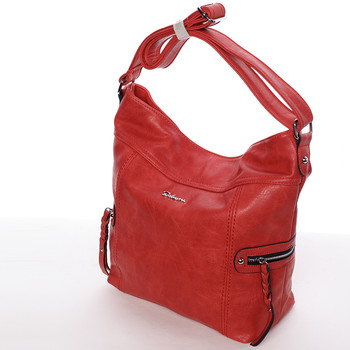 Dámska crossbody kabelka červená - Delami Bernardette II