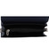 Elegantná kožená kabelka tmavo modrá - ItalY Kenesis