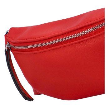 Dámska crossbody ľadvinka červená - Paolo Bags Stanley