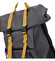 Kombinovaný cestovný ruksak šedý žíhaný - New Rebels Klassier